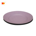 New Style  customized 8inch matte glaze Color ceramic Dinner Plate